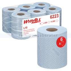 Putztuchrolle Kimberly Clark WypAll Reach 1-lagig blau