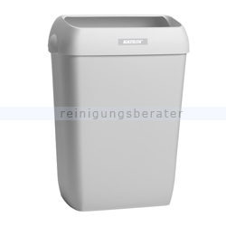 Mülleimer KATRIN Abfallbehälter Kunststoff 50 L weiß