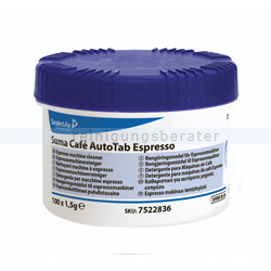 Reinigungstabs für Espressomaschinen Suma Cafe AutoTab C1.6
