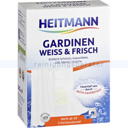 Waschkraftverstärker Heitmann Gardinen Weiss & Frisch 5x50 g