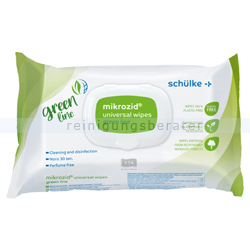 Desinfektionstücher Schülke Mikrozid universal Wipes Green