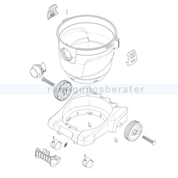 Staubsauger Zubehörset Starmix Behälter 32 L