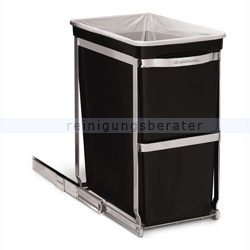 Einbaumülleimer ausziehbar Simplehuman 30 L