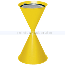 Standascher VAR Kegelascher mit Einlegeteil gelb