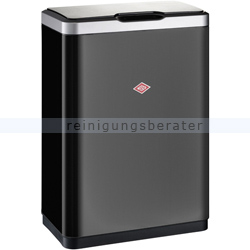 Mülltrennsystem Wesco i.Master Double Sensor 40 L schwarz