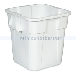 Mülleimer Rubbermaid Viereckiger Brute Container 106 L weiß