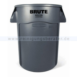 Mülltonne Rubbermaid Brute Utility rund 166,5 L Grau