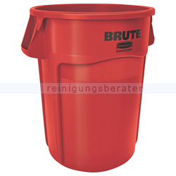 Mülltonne Rubbermaid Brute Utility rund 166,5 L Rot