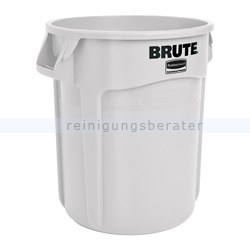 Mülleimer Rubbermaid Brute Container weiß 38 L