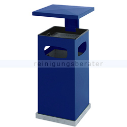 Standascher mit Schutzdach blau 70 L