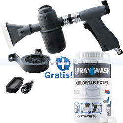 Drucksprühgerät SprayWash System Click Drop and Spray Set 4