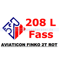 2 Takt Öl Aviaticon Finko 2T rot 208 L