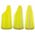 Zusatzbild 5 Sprühflaschen gelb 600 ml inkl. Sprühköpfen weiss/gelb