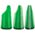 Zusatzbild 5 Sprühflaschen grün 600 ml mit Duraspray Sprühköpfen grün