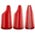 Zusatzbild 5 Sprühflaschen rot 600 ml inkl. 2-WAY Sprühköpfen rot