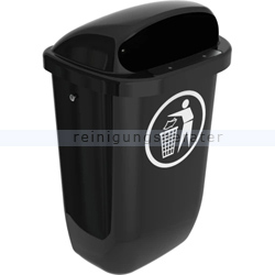Abfallbehälter nach DIN PK 50 L anthrazit