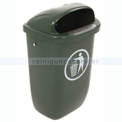 Abfallbehälter nach DIN PK 50 L Grün