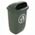 Zusatzbild Abfallbehälter nach DIN PK 50 L Grün