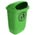 Zusatzbild Abfallbehälter nach DIN PK 50 L Limone