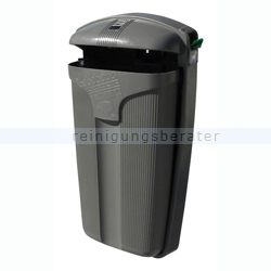 Abfalleimer Cibeles 50 L Grau mit Spender