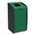 Zusatzbild Abfallsammler Orgavente Roxy schwarz-grün 80 L