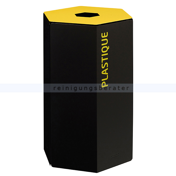 Abfallsammler Rossignol Hexatri 50 L grau/rapsgelb