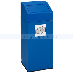 Abfallsammler VAR Wertstoffsammler 76 L enzianblau