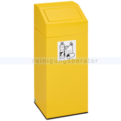 Abfallsammler VAR Wertstoffsammler 76 L gelb