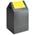Zusatzbild Abfallsammler VAR WSG 40 S antik-silber 43 L gelb