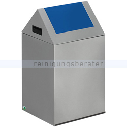 Abfallsammler VAR WSG 40 S silber 43 L enzianblau