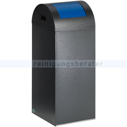 Abfallsammler VAR WSG 55 R antik-silber 60 L enzianblau