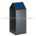 Abfallsammler VAR WSG 55 S antik-silber 60 L enzianblau