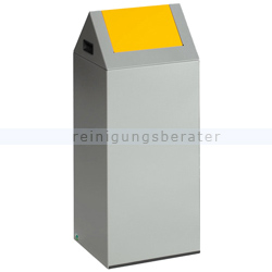 Abfallsammler VAR WSG 55 S silber 60 L gelb