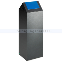 Abfallsammler VAR WSG 85 S antik-silber 89 L enzianblau