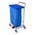 Zusatzbild Abfallwagen Floorstar Trennwagen TWD 1fach SOLID blau