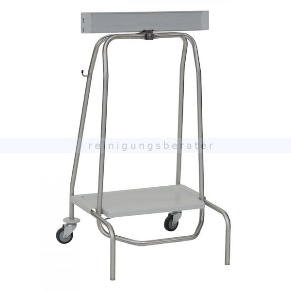 Abfallwagen Novocal S40 Genius mit Standfüßen 40 L