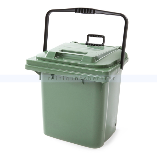 Abfallwagen Sulo Rollbox Abfalleimer grün 45 L