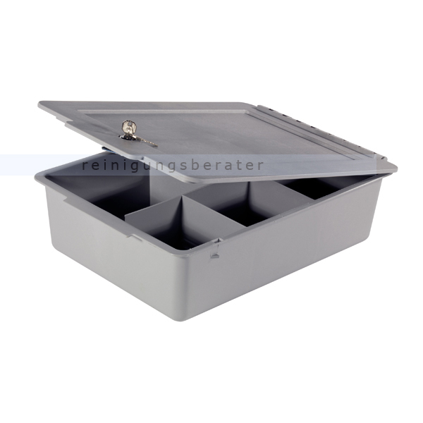 Ablageschale Numatic Ablageschale grau mit Fächer