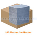 Absorptionsmatte PIG BLUE® Saugmatte im Karton 100 Matten