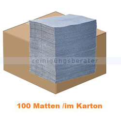 Absorptionsmatte PIG BLUE® Saugmatte im Karton 100 Matten