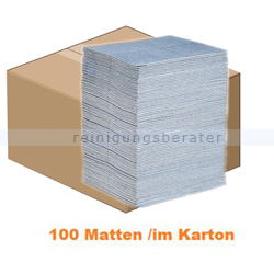 Absorptionsmatte PIG BLUE® Saugmatte im Karton 100 Stück