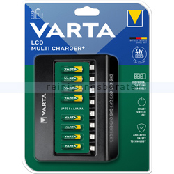 Akku Batterie VARTA LCD Multi Charger Plus Ladegerät