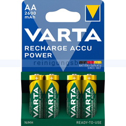 Akku Batterien VARTA Recharge Accu Power AA R6 2600 mAh