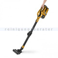 Akkusauger CLEANmaxx Akku-Zyklon-Staubsauger schwarz/gold