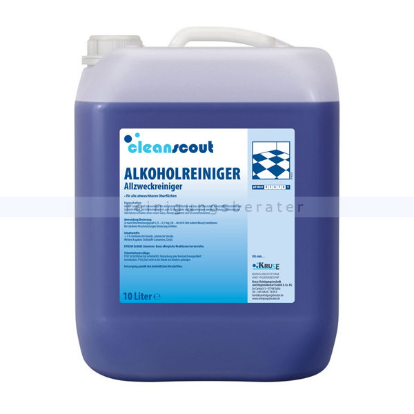 Alkoholreiniger Cleanscout 10 L kennzeichnungsfrei