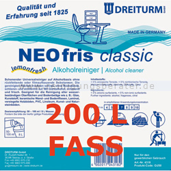 Alkoholreiniger Dreiturm Neofris classic 200 L