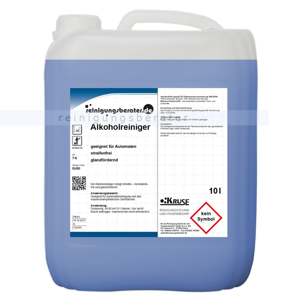 Alkoholreiniger Kruse 10 L