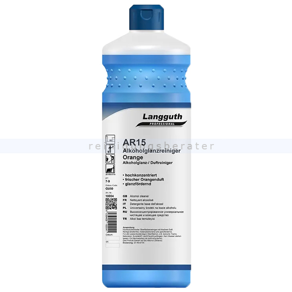 Alkoholreiniger Langguth AR15 Orange Clean 1 L
