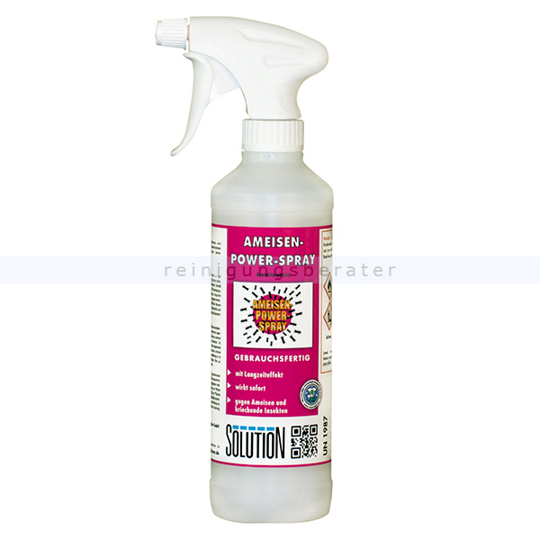 Solution Glöckner Ameisenspray Powerspray 500 ml hochwirksames Kontaktinsektizid auf Basis Cypermethrin 0032