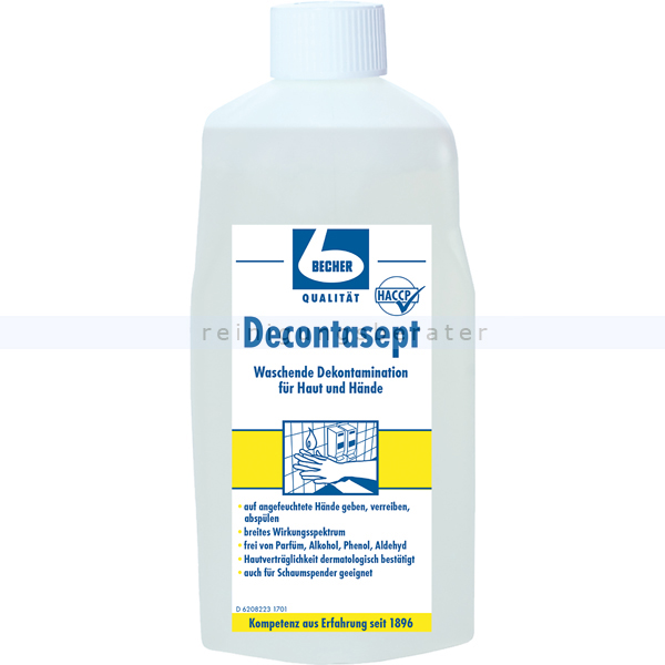 antibakterielle Seife Dr. Becher Decontasept parfümfrei 1 L